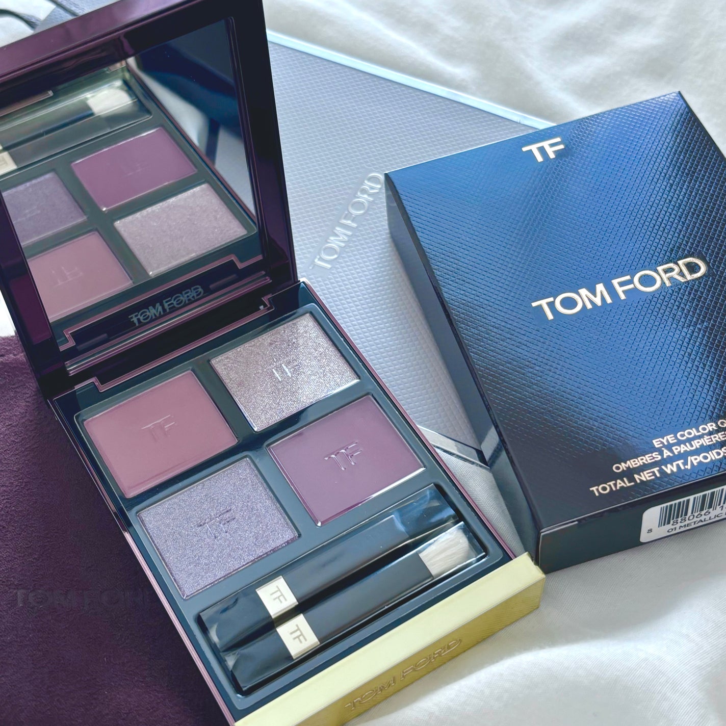 アイ カラー クォード/TOM FORD BEAUTY/アイシャドウパレットを使ったクチコミ(3枚目)