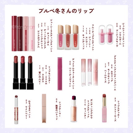 ジューシーラスティングティント/rom&nd/リップティントを使ったクチコミ(8枚目)