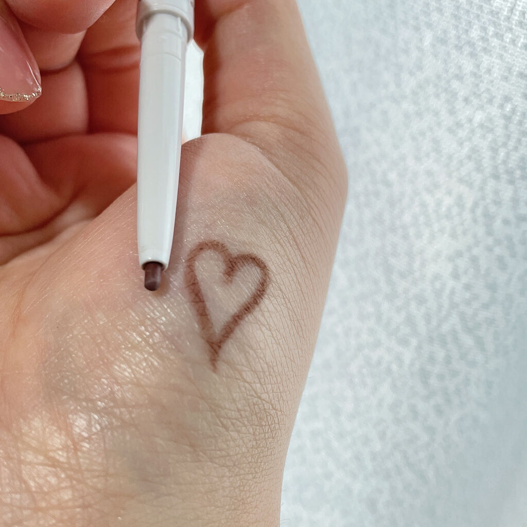 エアリーステイ ブロウライナー 06 dark cocoa/JILL STUART/アイブロウペンシルを使ったクチコミ（2枚目）