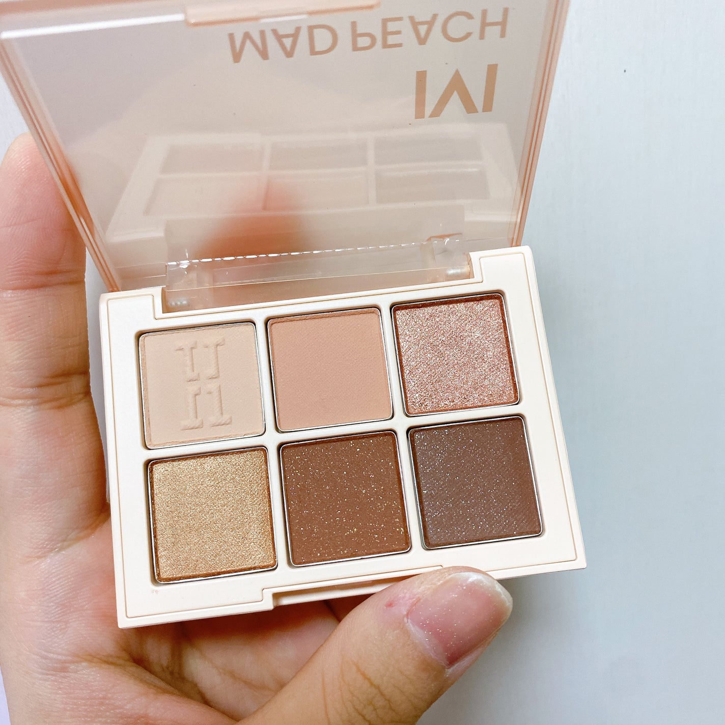 デイリームードアイシャドウパレット/MAD PEACH/アイシャドウパレットを使ったクチコミ(2枚目)