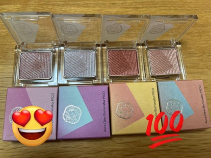 オーラデュウ プリズム イルミネーター ピコ/SHISEIDOザ・メーキャップ/単色アイシャドウを使ったクチコミ(1枚目)