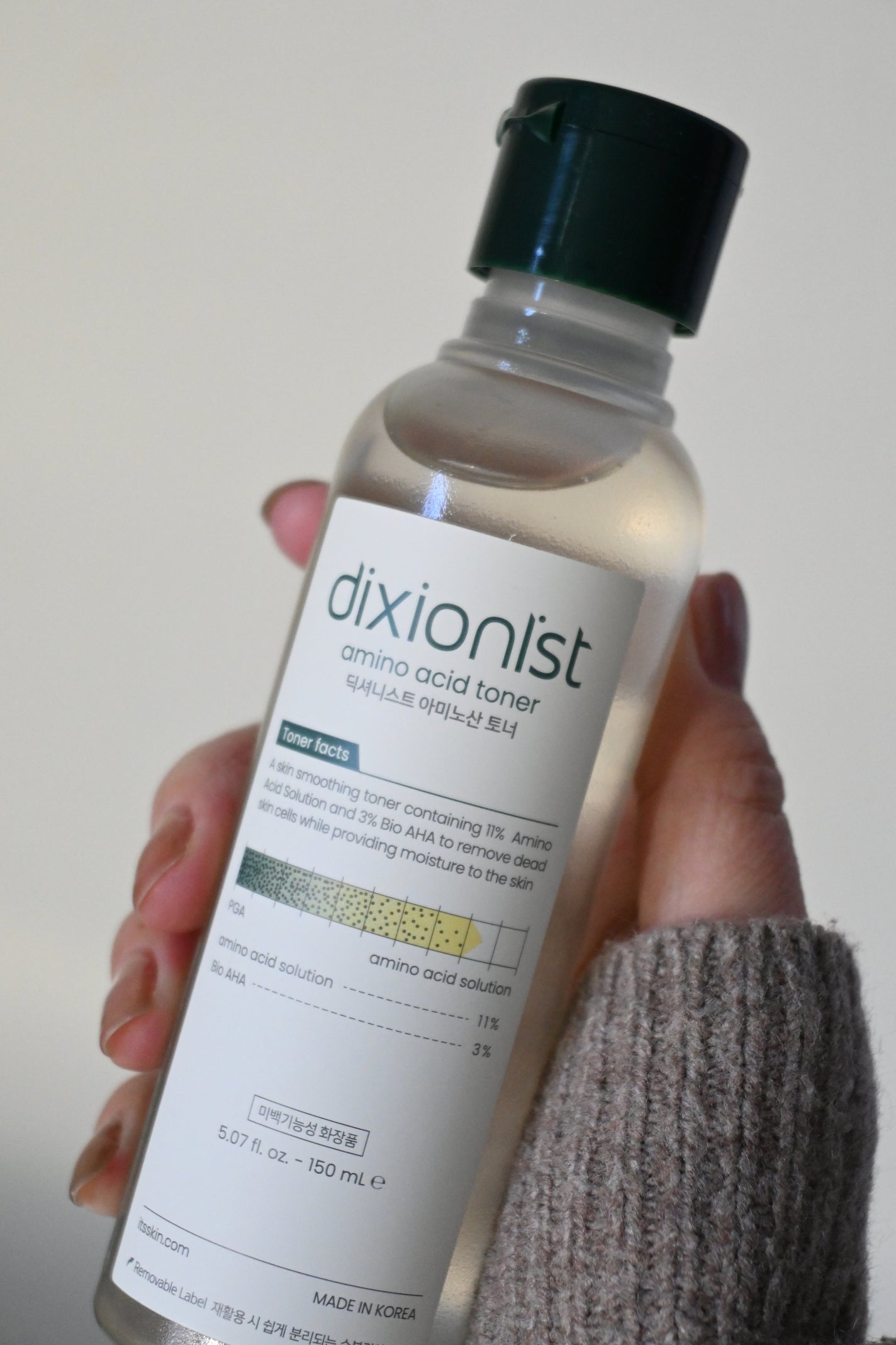 アミノ酸トナー/dixionist/化粧水を使ったクチコミ(4枚目)