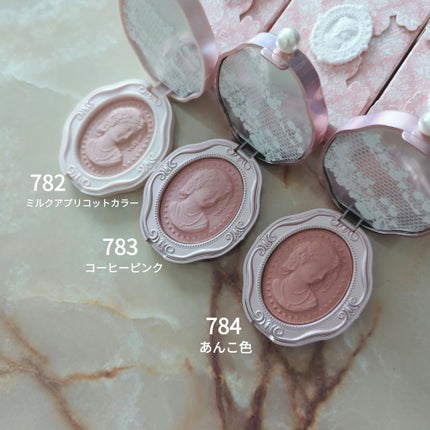 チークブラッシュパウダー/COLORROSE/パウダーチークを使ったクチコミ(2枚目)