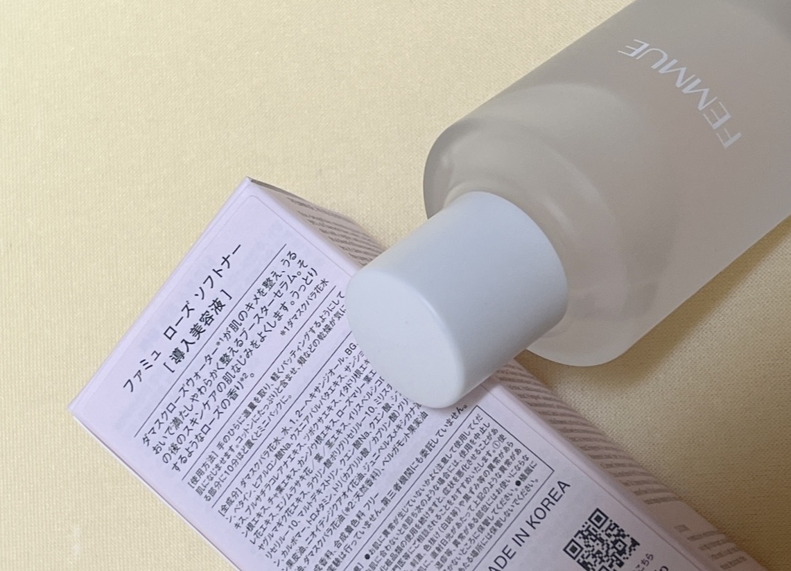 ローズ ソフトナー/FEMMUE/ブースター・導入液を使ったクチコミ（3枚目）