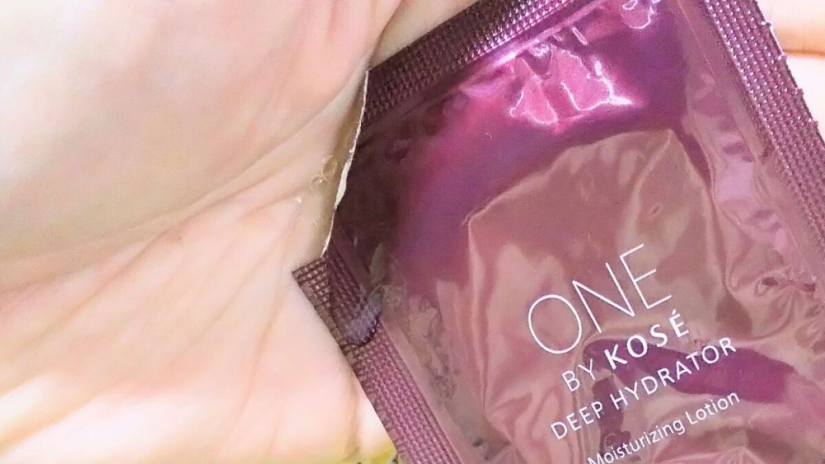 ディープ ハイドレーター/ONE BY KOSE/化粧水を使ったクチコミ(1枚目)