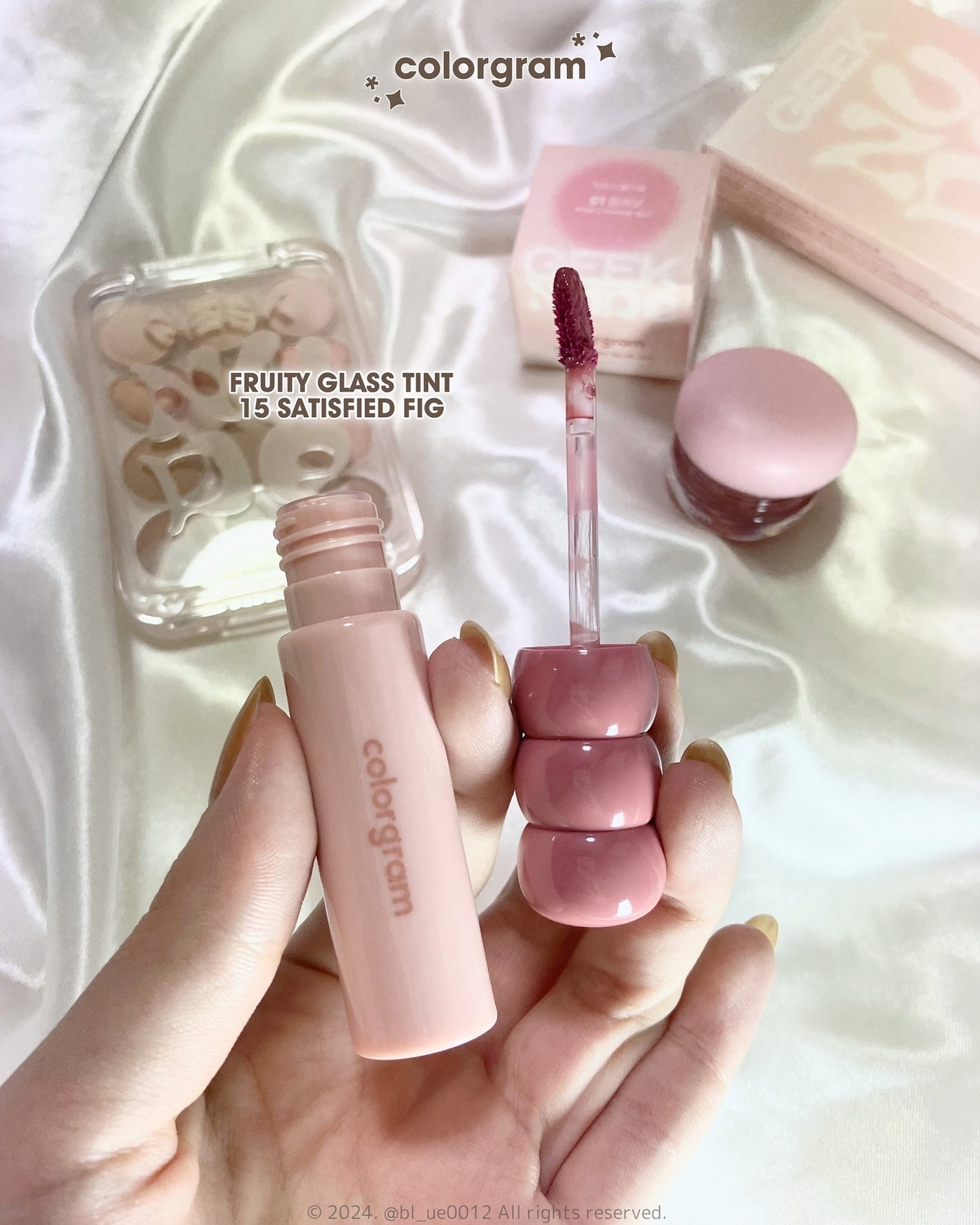 タンフルグラスティント/Colorgram/リップティントを使ったクチコミ(2枚目)