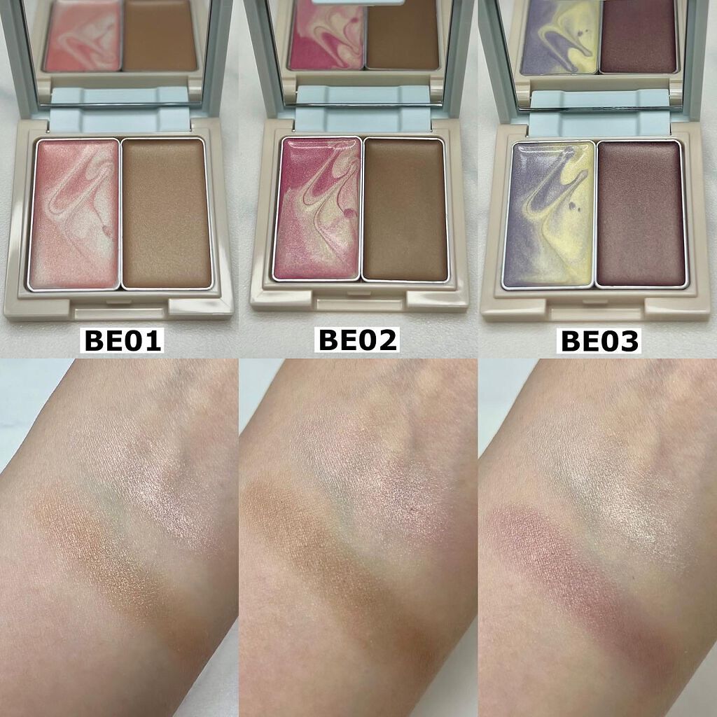 カラーブレンドグローアイカラー/ディエム クルール/ジェル・クリームアイシャドウを使ったクチコミ(3枚目)