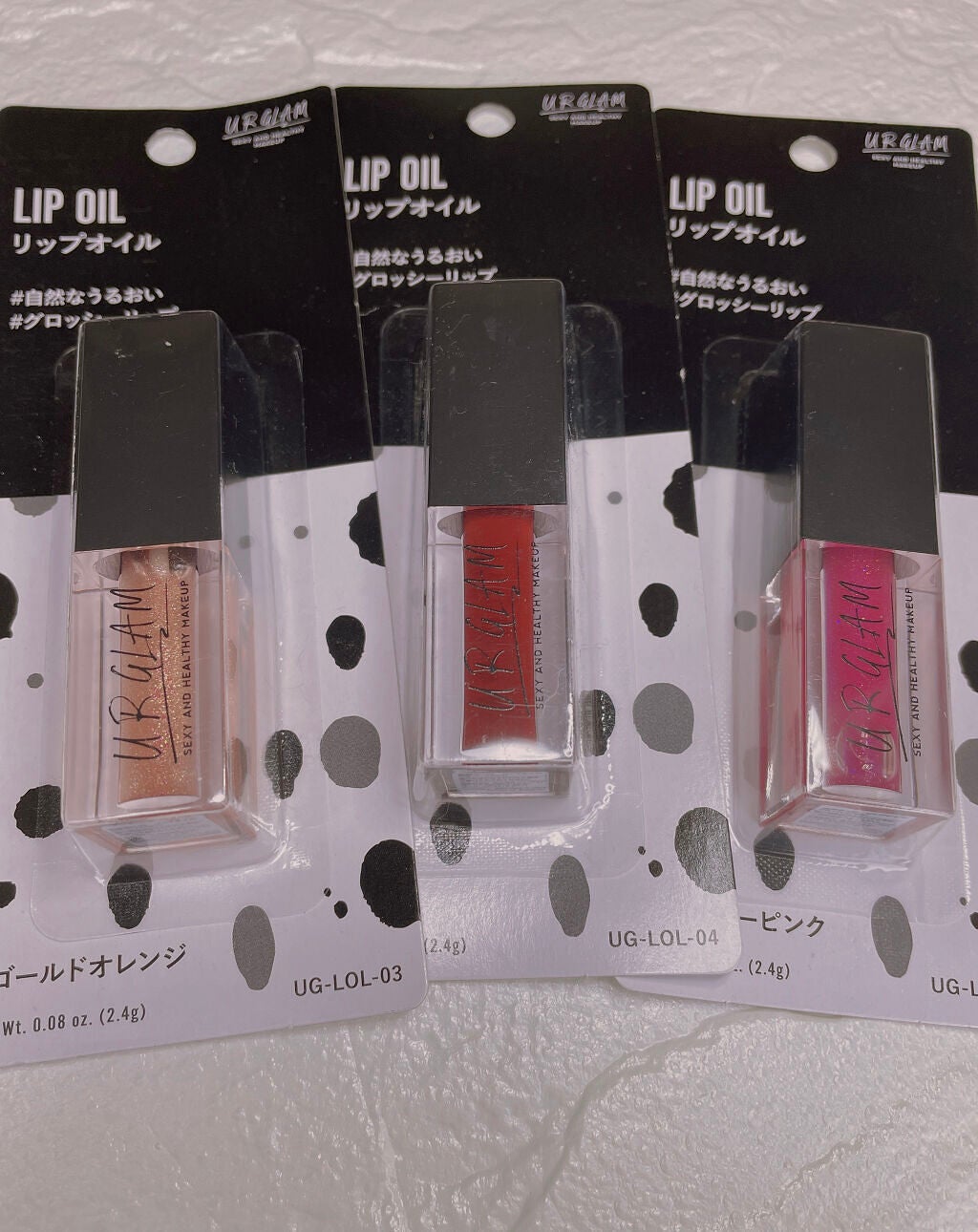 UR GLAM LIP OIL/U R GLAM/リップグロスを使ったクチコミ(1枚目)