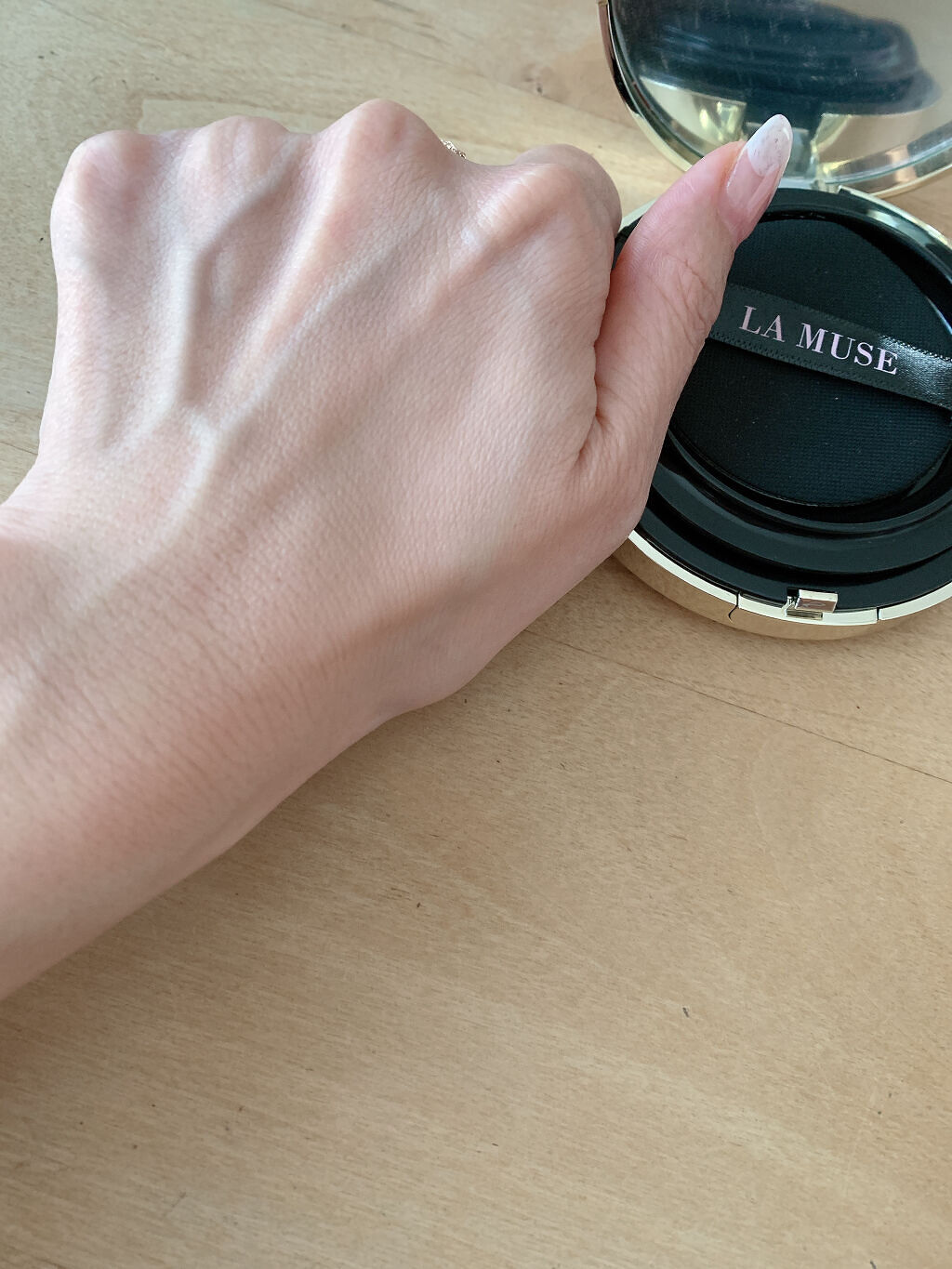 CORRECT CARE COMPLETE CC CUSHION/ラミューズ/クッションファンデーションを使ったクチコミ（3枚目）