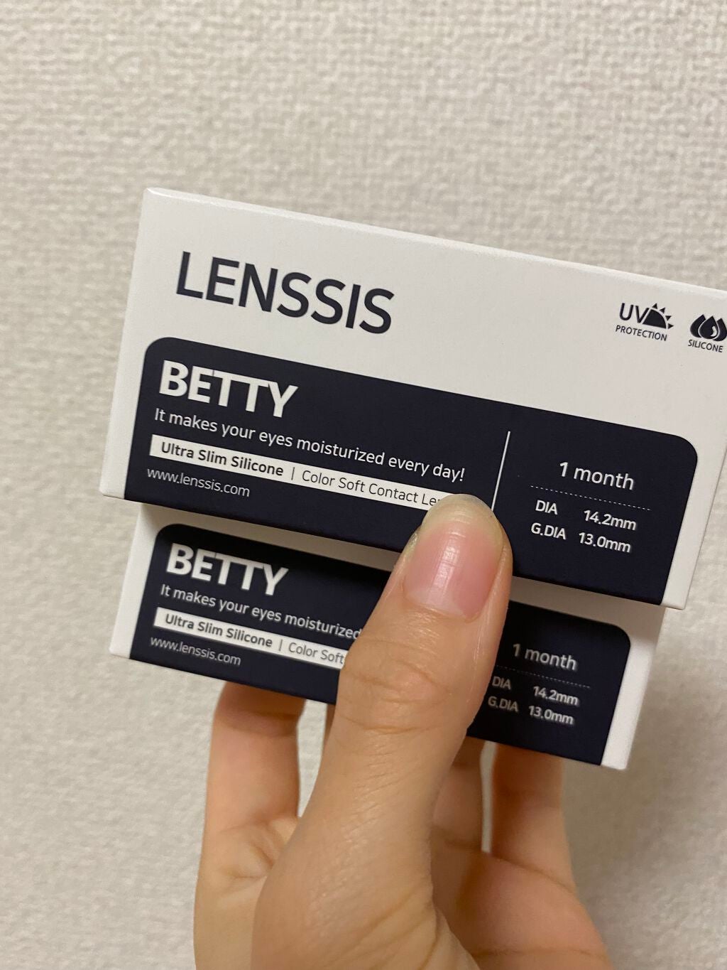 ベティーシリーズ/LENSSIS/カラーコンタクトレンズを使ったクチコミ(1枚目)