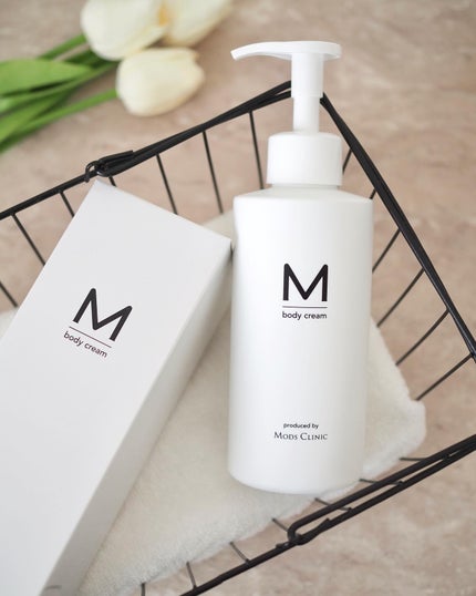 エムボディクリーム/M body cream/ボディクリームを使ったクチコミ(1枚目)