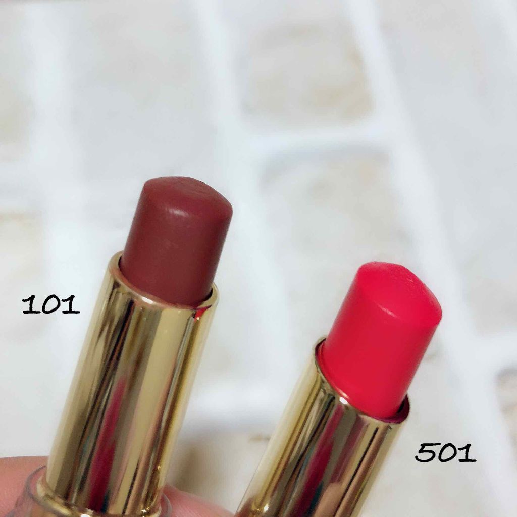 ラスティンググロスリップ/CEZANNE/口紅を使ったクチコミ(2枚目)