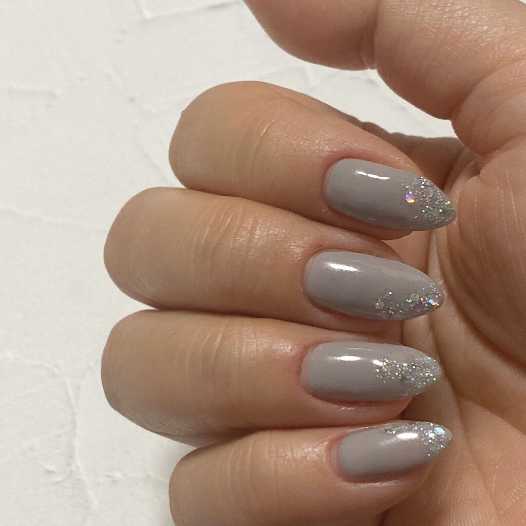 ジェルネイル（ライト対応）/セリア/ジェルネイルを使ったクチコミ（2枚目）