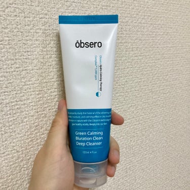 obsero クリーンディープクレンザーのクチコミ「低刺激だから敏感肌でも安心！うるすべ肌になれる洗顔紹介します🥳


obseroクリーンディー.....」（2枚目）