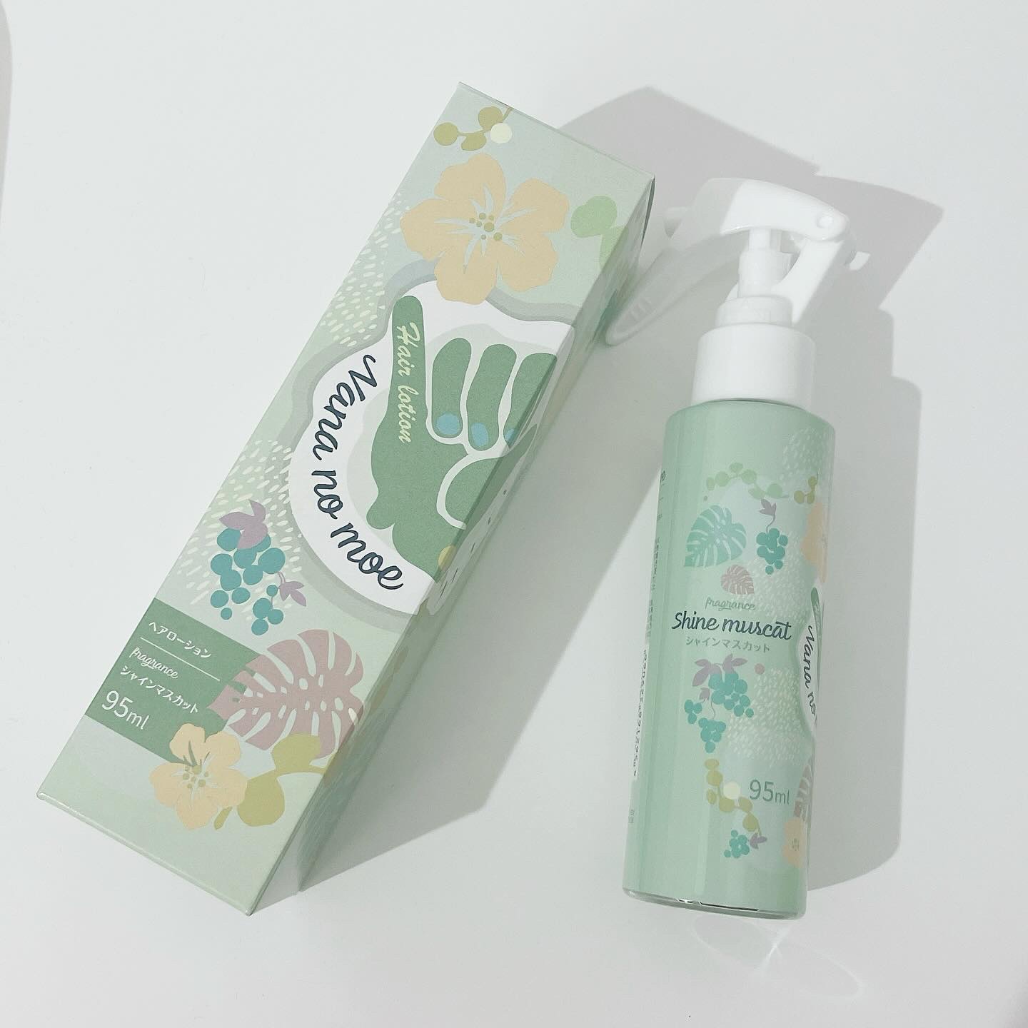 ヘアローション シャインマスカット/nananamoe/アウトバストリートメントを使ったクチコミ（1枚目）