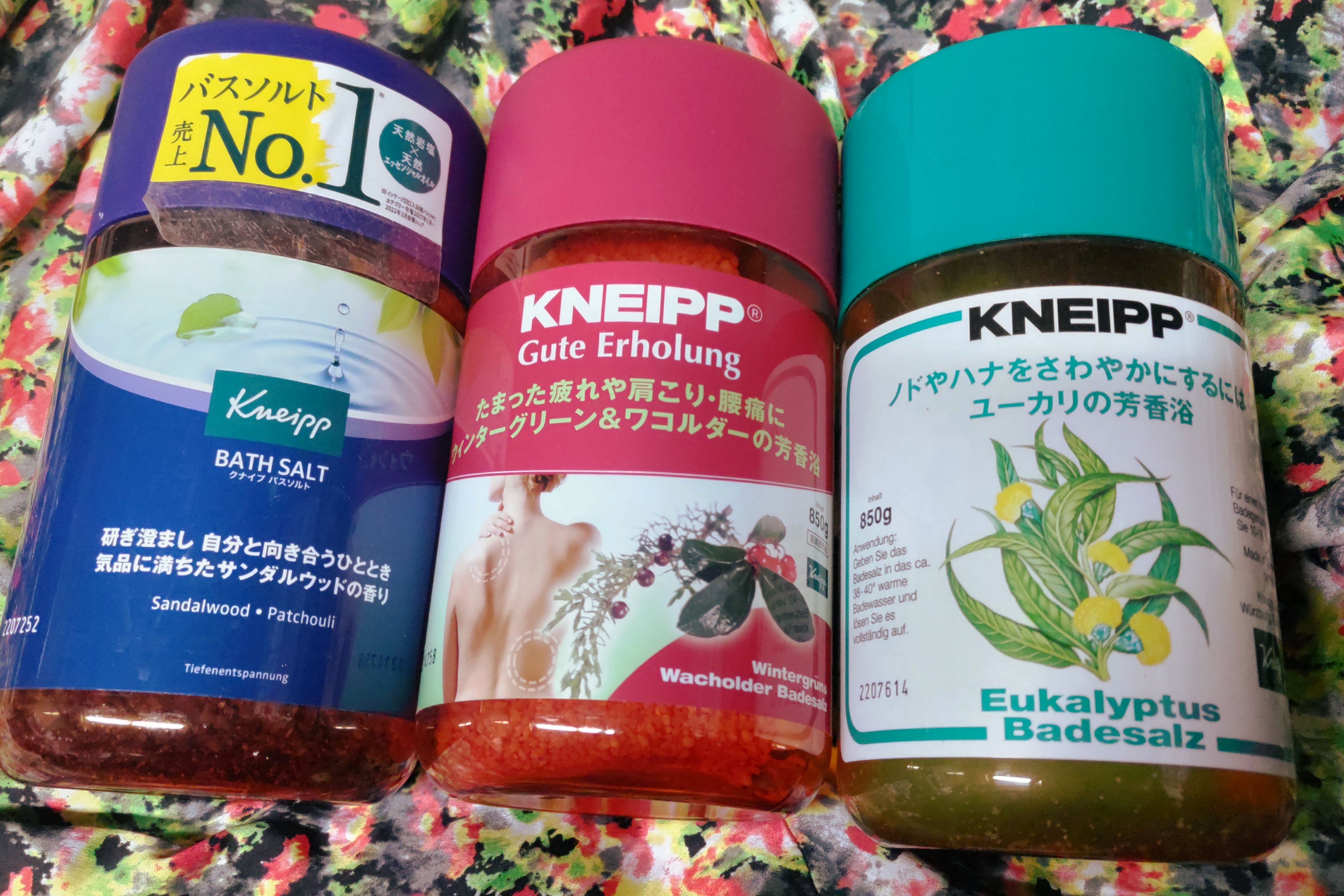 クナイプ バスソルト ユーカリの香り/クナイプ/無機塩系入浴剤を使ったクチコミ（1枚目）