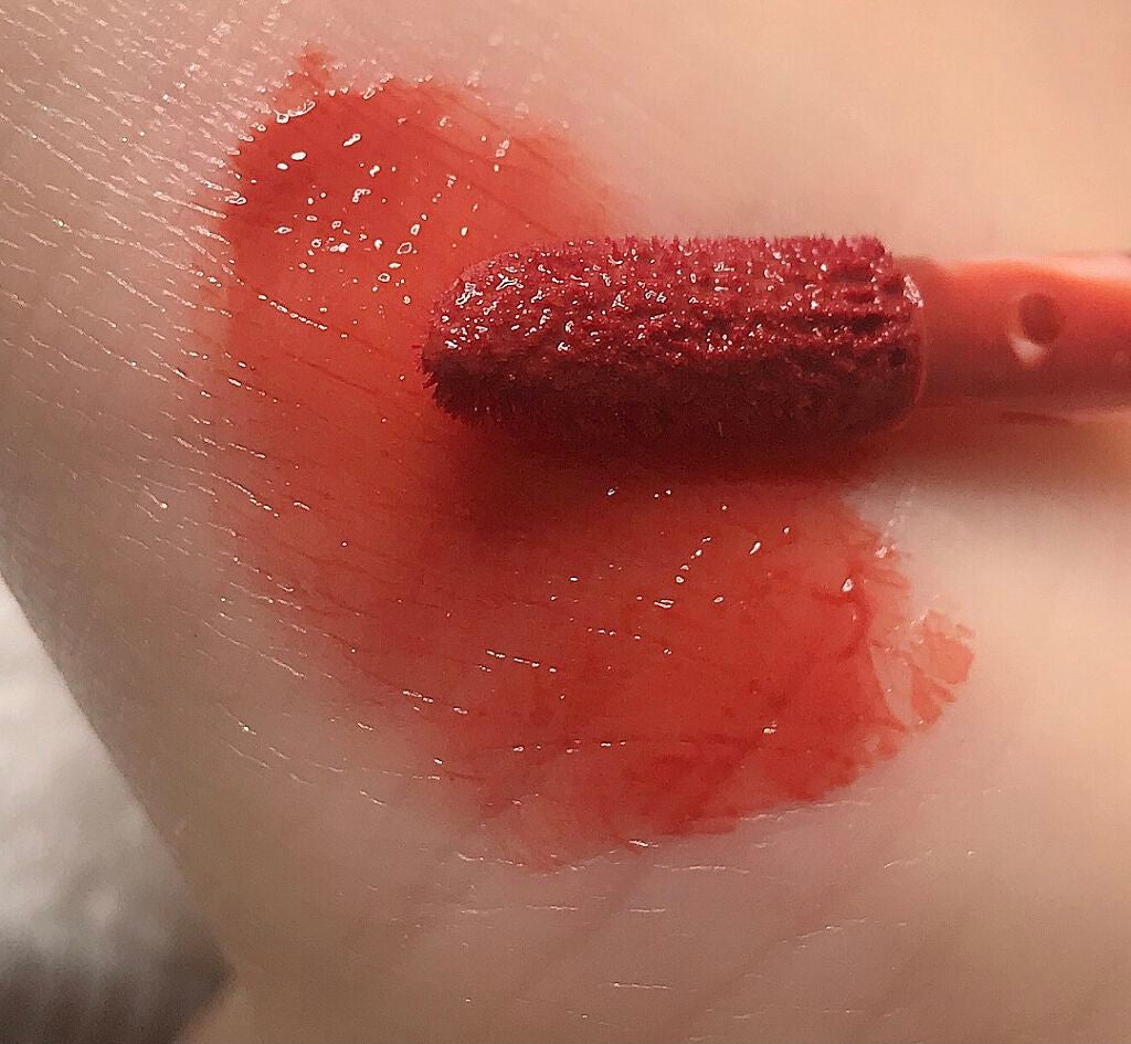 ジューシーラスティングティント/rom&nd/リップティントを使ったクチコミ(4枚目)