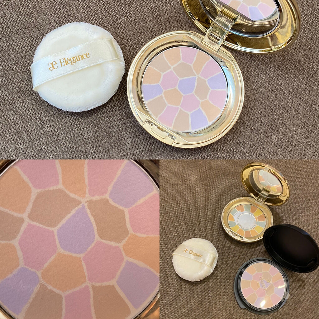 ラ プードル オートニュアンス II フェミニン/Elégance/プレストパウダーを使ったクチコミ（2枚目）