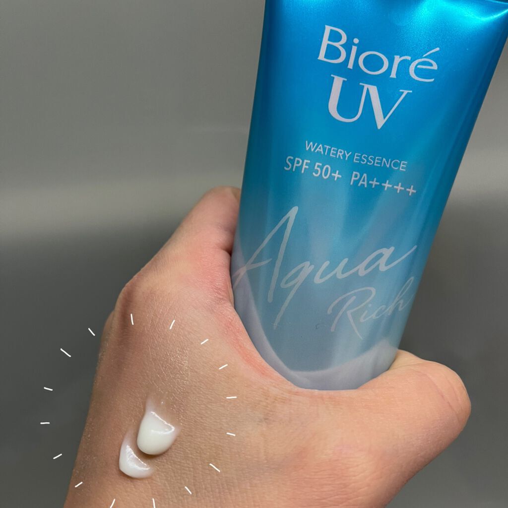 ビオレUV アクアリッチウォータリーエッセンス/ビオレ/日焼け止め・UVケアを使ったクチコミ（2枚目）