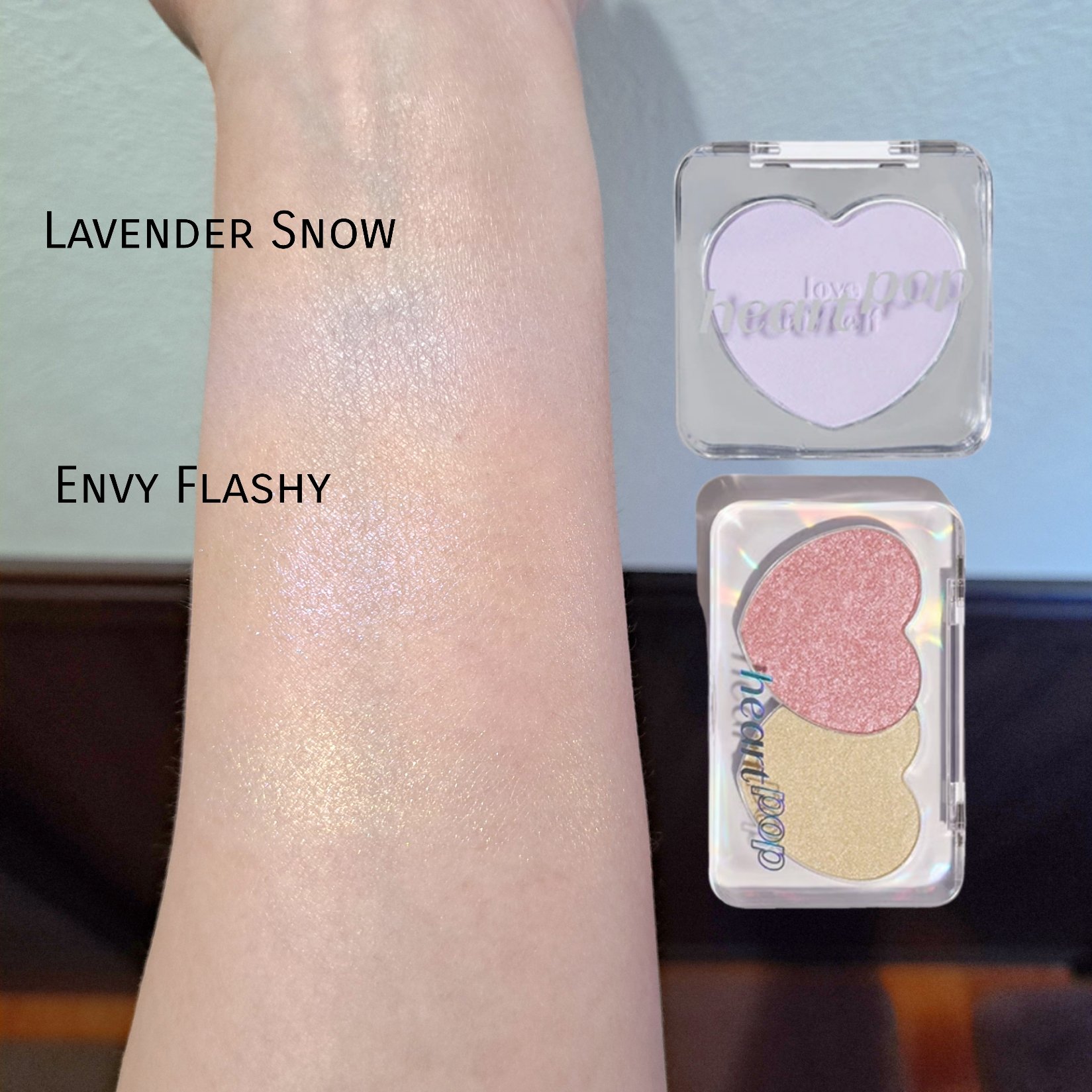 ハートポップブラッシャー/ETUDE/パウダーチークを使ったクチコミ（2枚目）