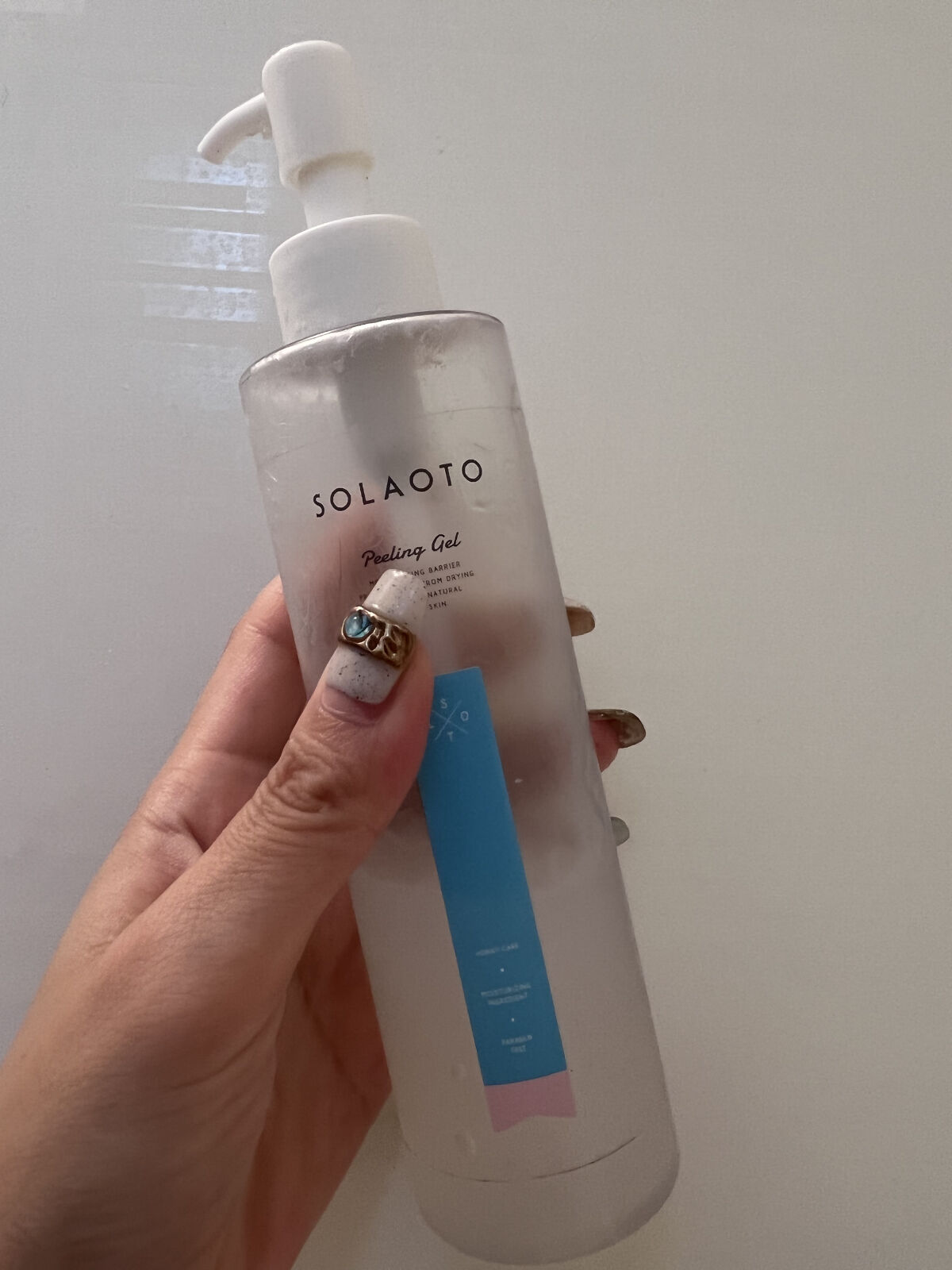 角質クリアゲル/SOLAOTO/スクラブ・ゴマージュを使ったクチコミ（1枚目）