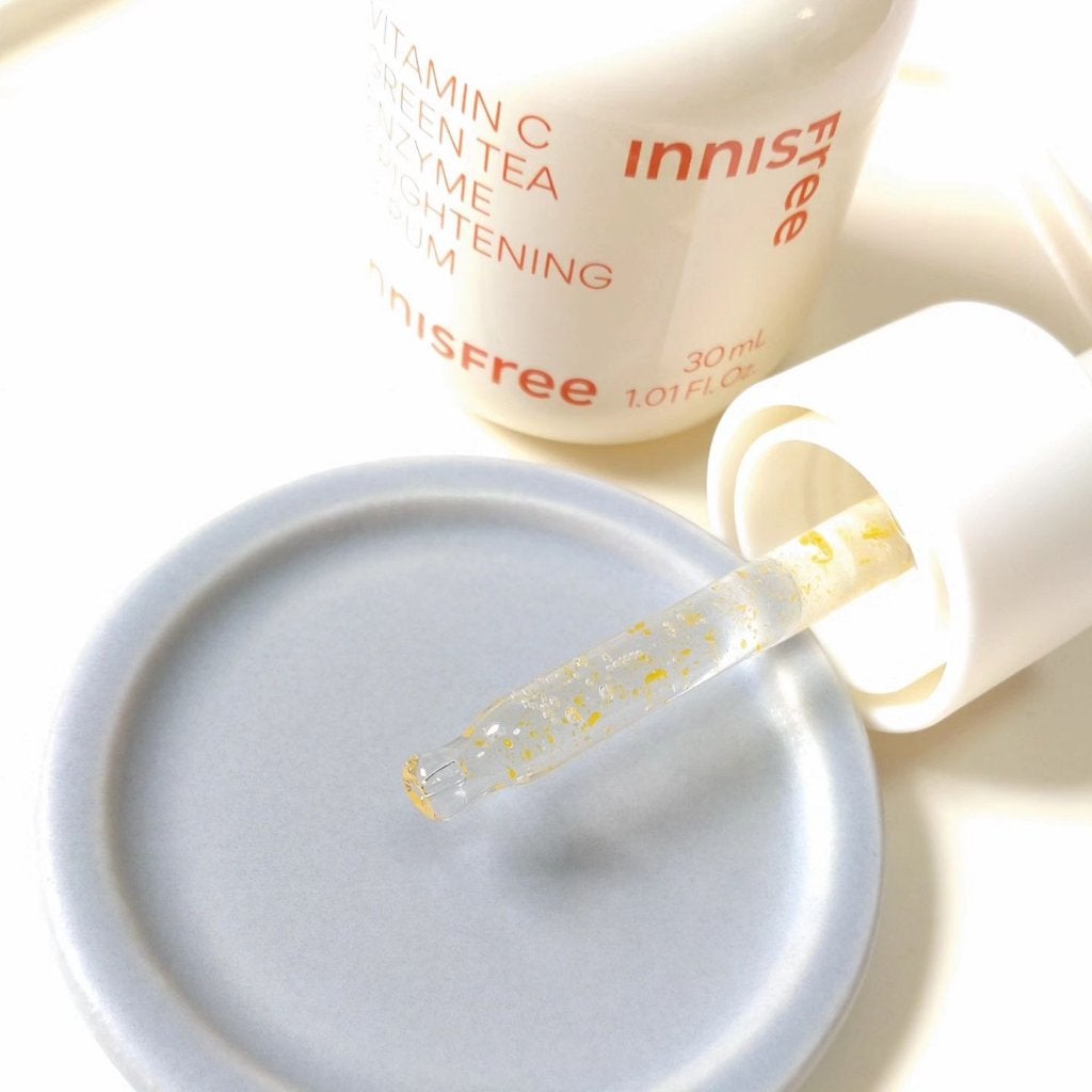 ビタC グリーンティーエンザイム ブライト セラム/innisfree/美容液を使ったクチコミ(4枚目)