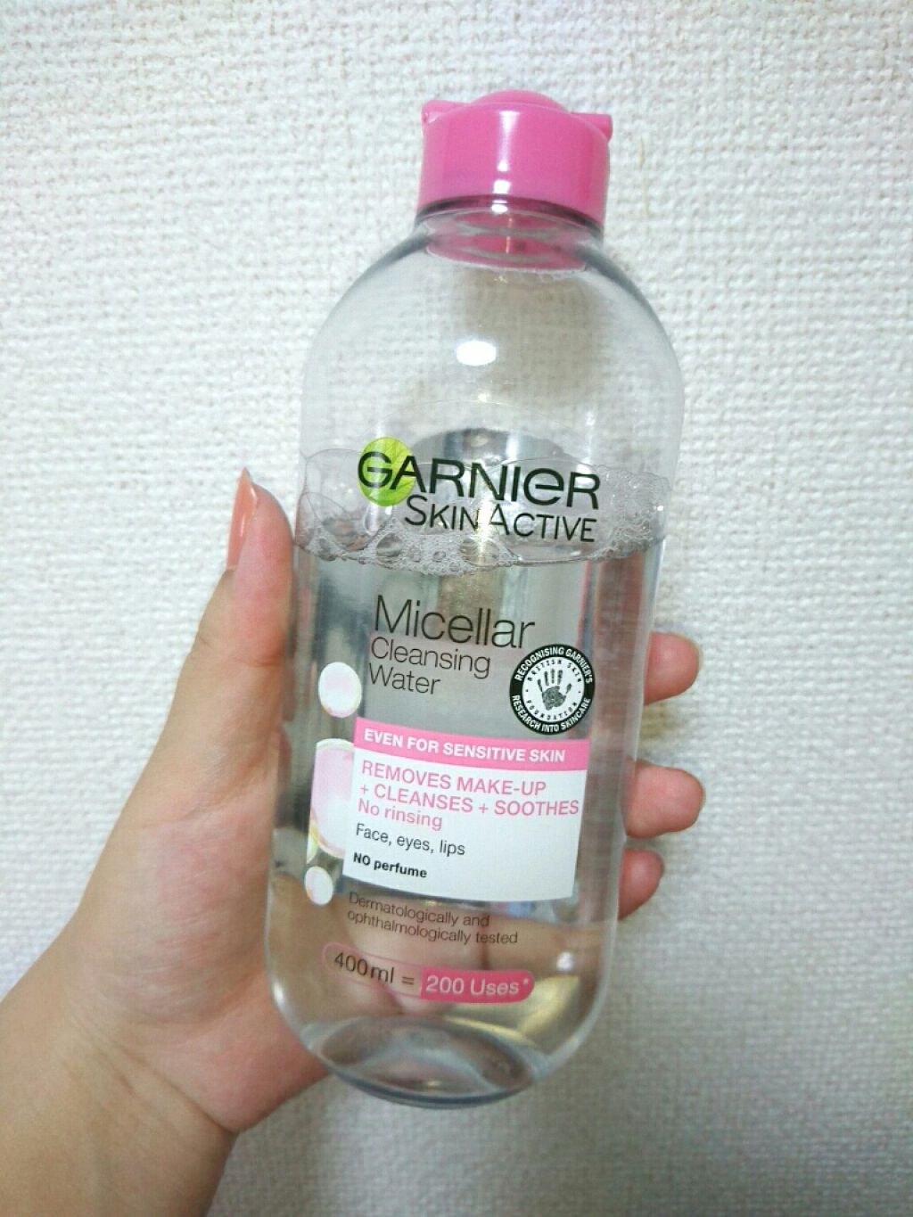 ミセルクレンジングウォーター/GARNIER SKIN NATURALS (海外)/クレンジングウォーターを使ったクチコミ(1枚目)