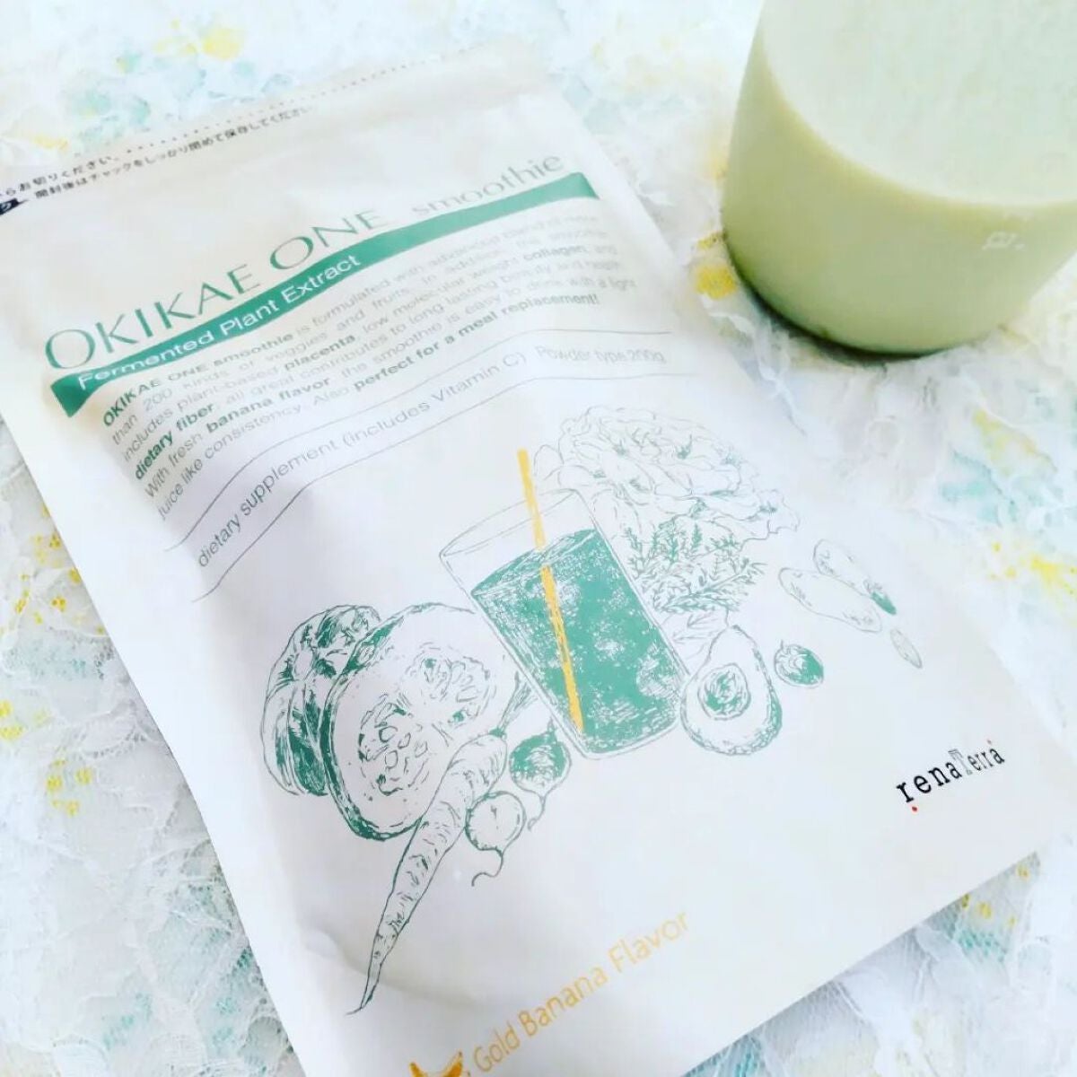 OKIKAE ONE smoothie/renaTerra/ボディサプリメントを使ったクチコミ(1枚目)