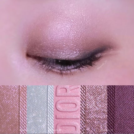 ディオールショウ サンク クルール(プラン ドゥ パリ コレクション限定品)/Dior/アイシャドウを使ったクチコミ(3枚目)