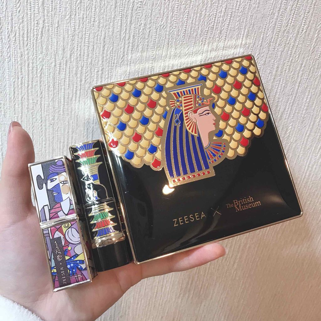 大英博物館 エジプトシリーズ アイシャドウパレット/ZEESEA/アイシャドウパレットを使ったクチコミ（1枚目）