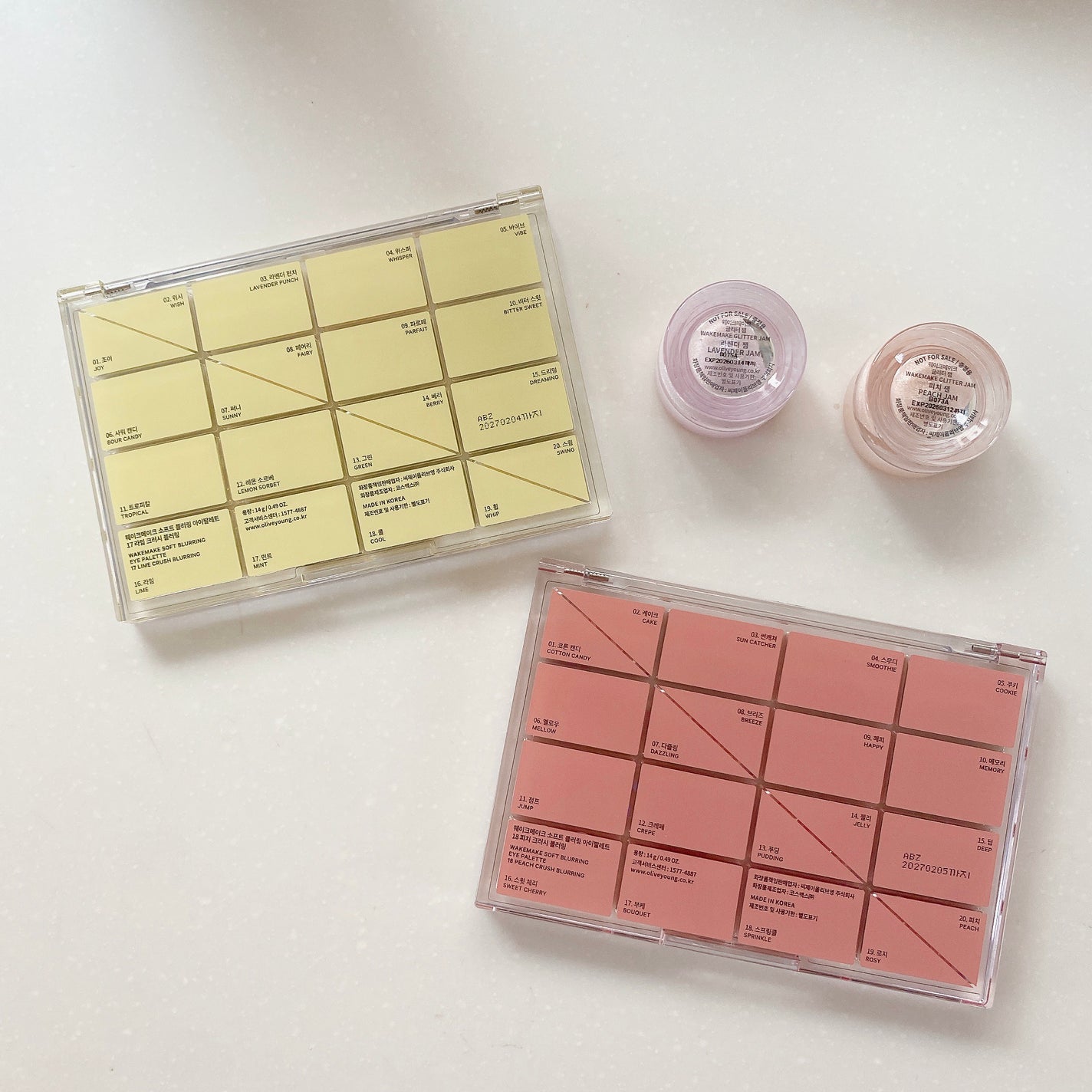 ソフトブラーリングアイパレット/wakemake/アイシャドウパレットを使ったクチコミ(2枚目)