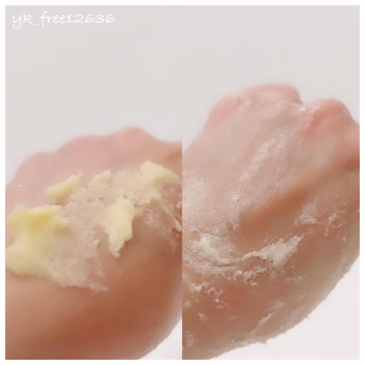 Q+Me スウィートボムタラソスクラブレモンティーの香り/AGARISM/バスト・ヒップケアを使ったクチコミ(3枚目)