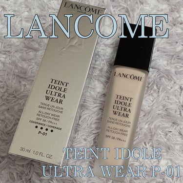 タンイドル ウルトラ ウェア リキッド/LANCOME/リキッドファンデーションを使ったクチコミ（1枚目）