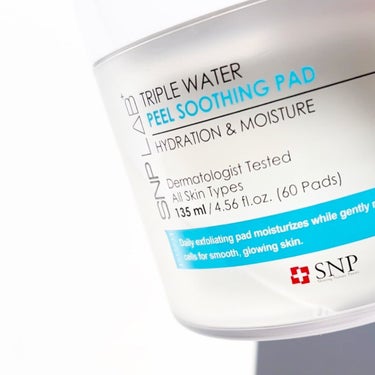 TRIPLE WATER PEEL SOOTHING PAD/SNP/ピーリングを使ったクチコミ（1枚目）