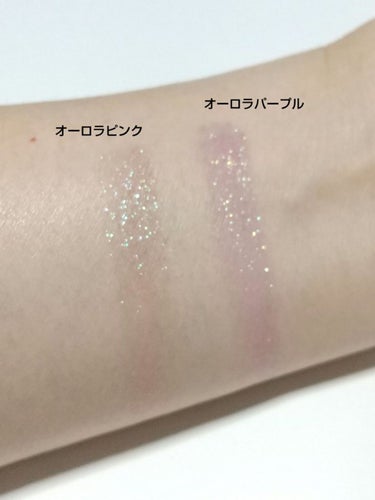 UR GLAM　POWDER EYESHADOW オーロラピンク/U R GLAM/シングルアイシャドウを使ったクチコミ（3枚目）