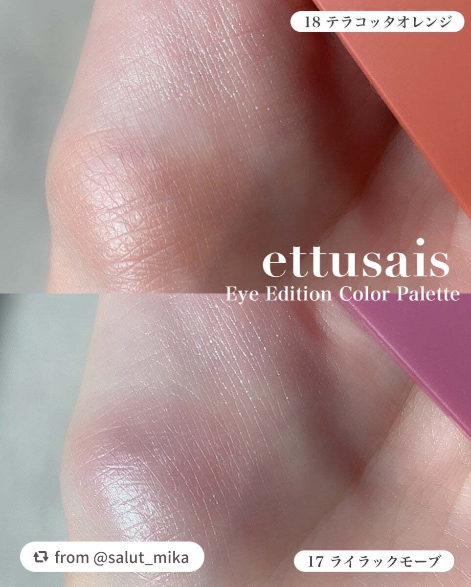 エテュセ アイエディション(カラーパレット)/ettusais/アイシャドウパレットを使ったクチコミ(6枚目)
