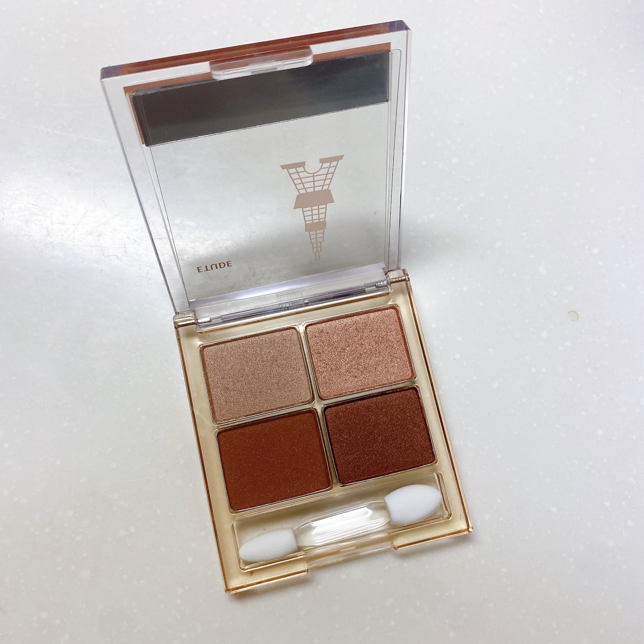 プレイカラーアイズミニ /ETUDE/アイシャドウパレットを使ったクチコミ（2枚目）