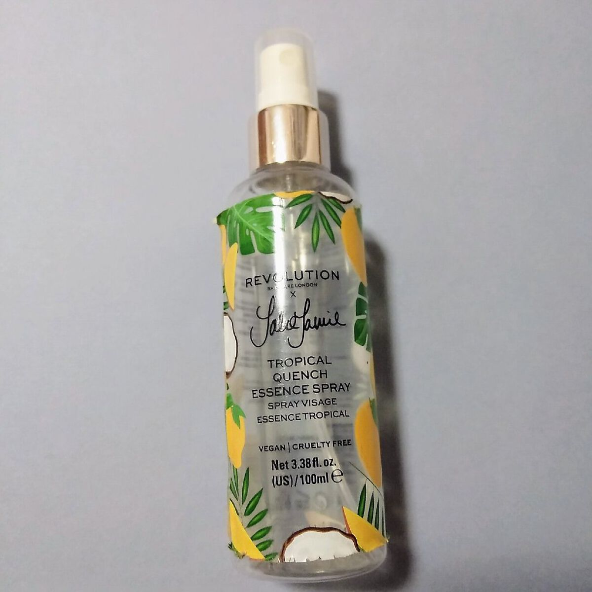 Revolution Skincare × Jake - Jamie Tropical Essence Spray/MAKEUP REVOLUTION/ミスト状化粧水を使ったクチコミ(1枚目)