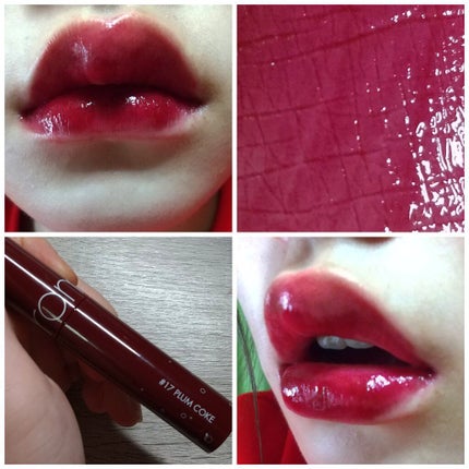 ジューシーラスティングティント/rom&nd/リップティントを使ったクチコミ(4枚目)