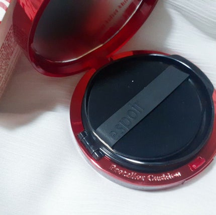 プロテーラービーベルベットカバークッション/espoir/クッションファンデーションを使ったクチコミ(2枚目)