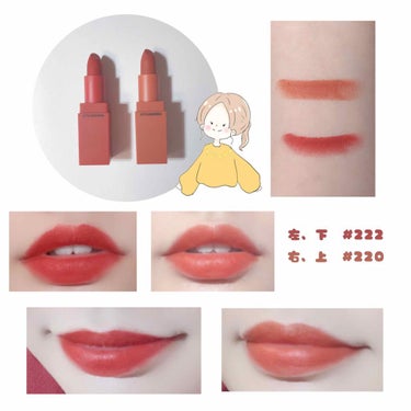 3CE MOOD RECIPE LIP COLOR #222 STEP AND GO/3CE/口紅を使ったクチコミ（3枚目）