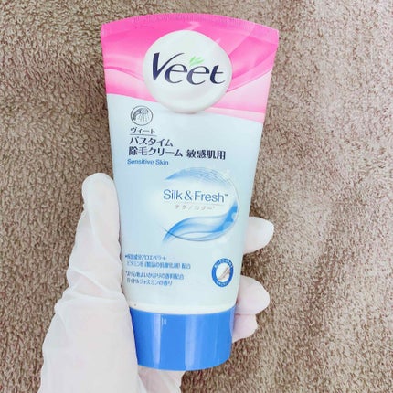 バスタイム除毛クリーム 敏感肌用/Veet/除毛クリームを使ったクチコミ(4枚目)