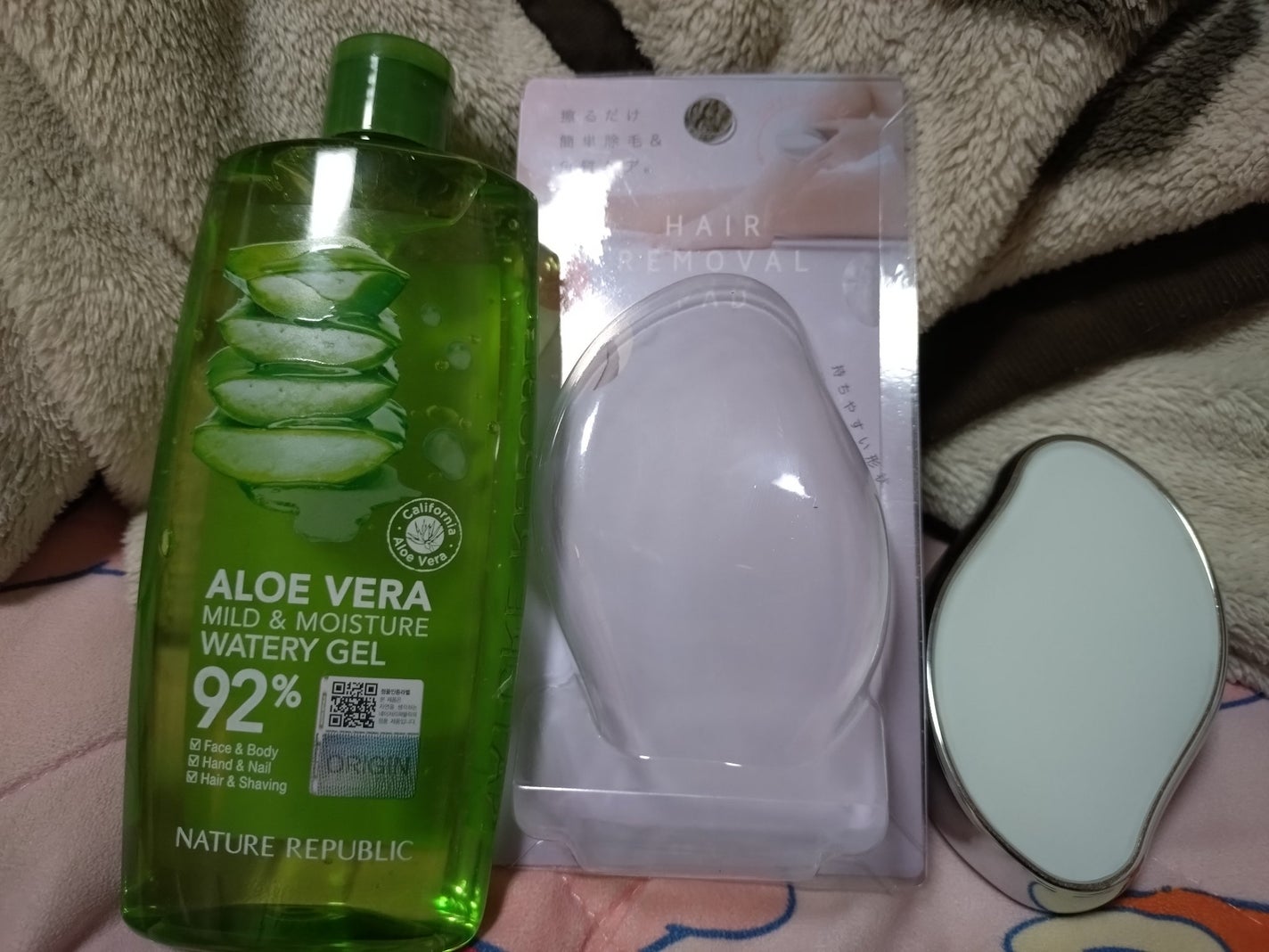 マイルド&モイスチャーアロエジェル/ネイチャーリパブリック/ボディローションを使ったクチコミ(1枚目)