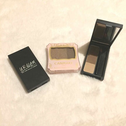 UR GLAM EYEBROW POWDER/U R GLAM/パウダーアイブロウを使ったクチコミ(2枚目)