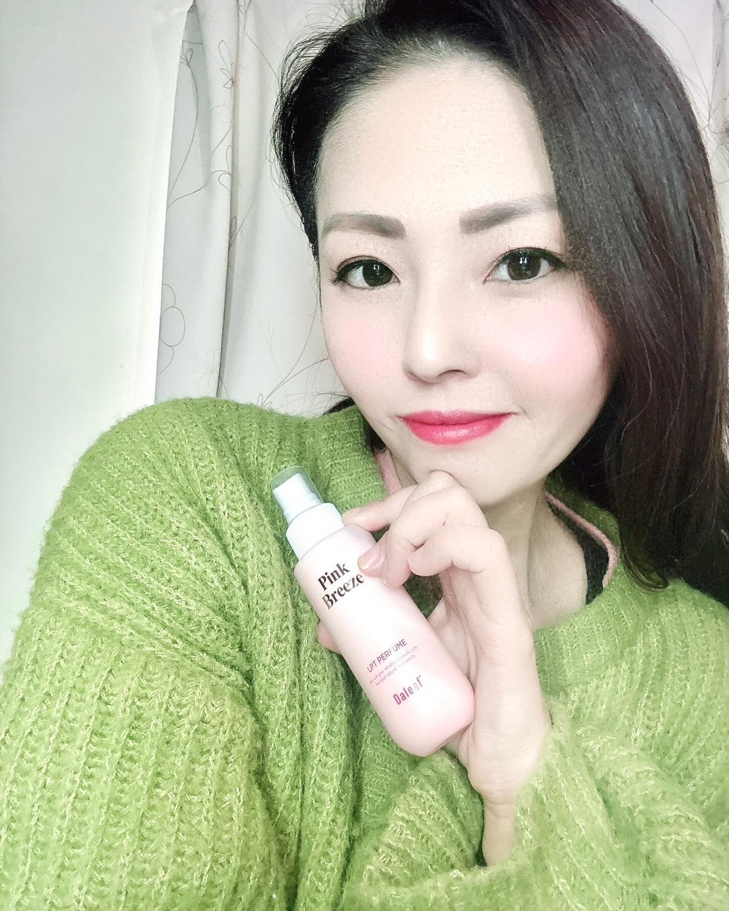 パフュームヘアパックインミスト Pink Breeze/Daleaf/アウトバストリートメントを使ったクチコミ（1枚目）