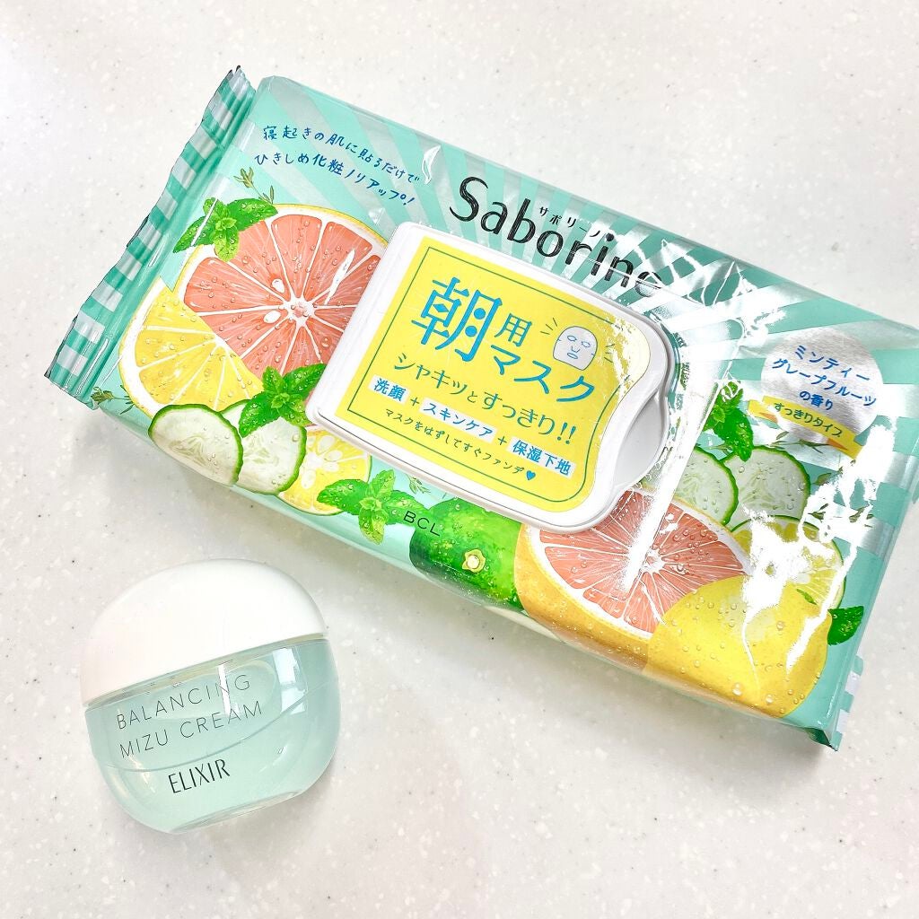 目ざまシート 爽やか果実のすっきりタイプ/サボリーノ/シートマスク・パックを使ったクチコミ(1枚目)