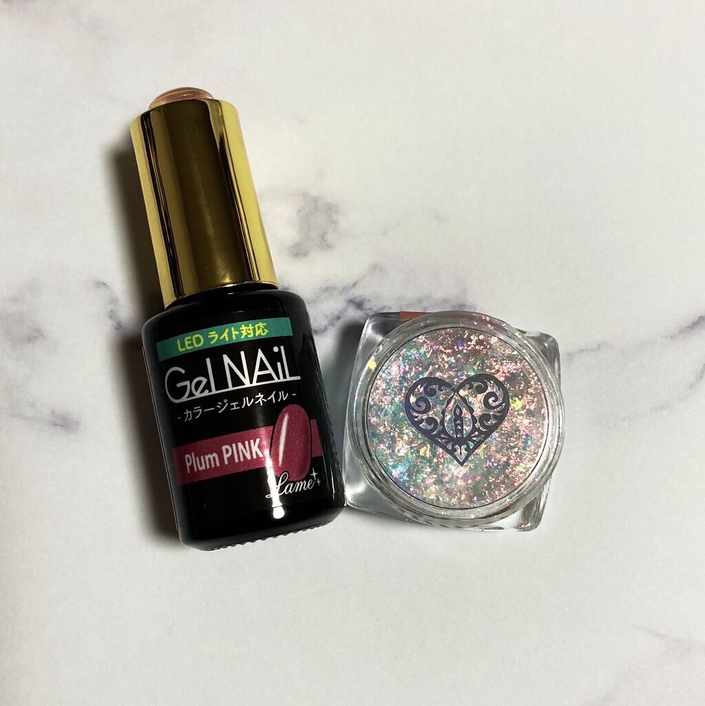 ジェルネイル（ライト対応）/セリア/ジェルネイルを使ったクチコミ（2枚目）