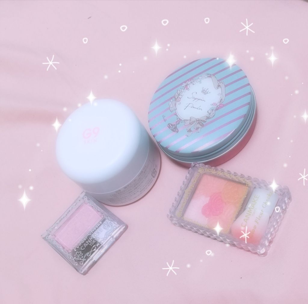 グロウフルールチークス/キャンメイク/パウダーチークを使ったクチコミ(1枚目)