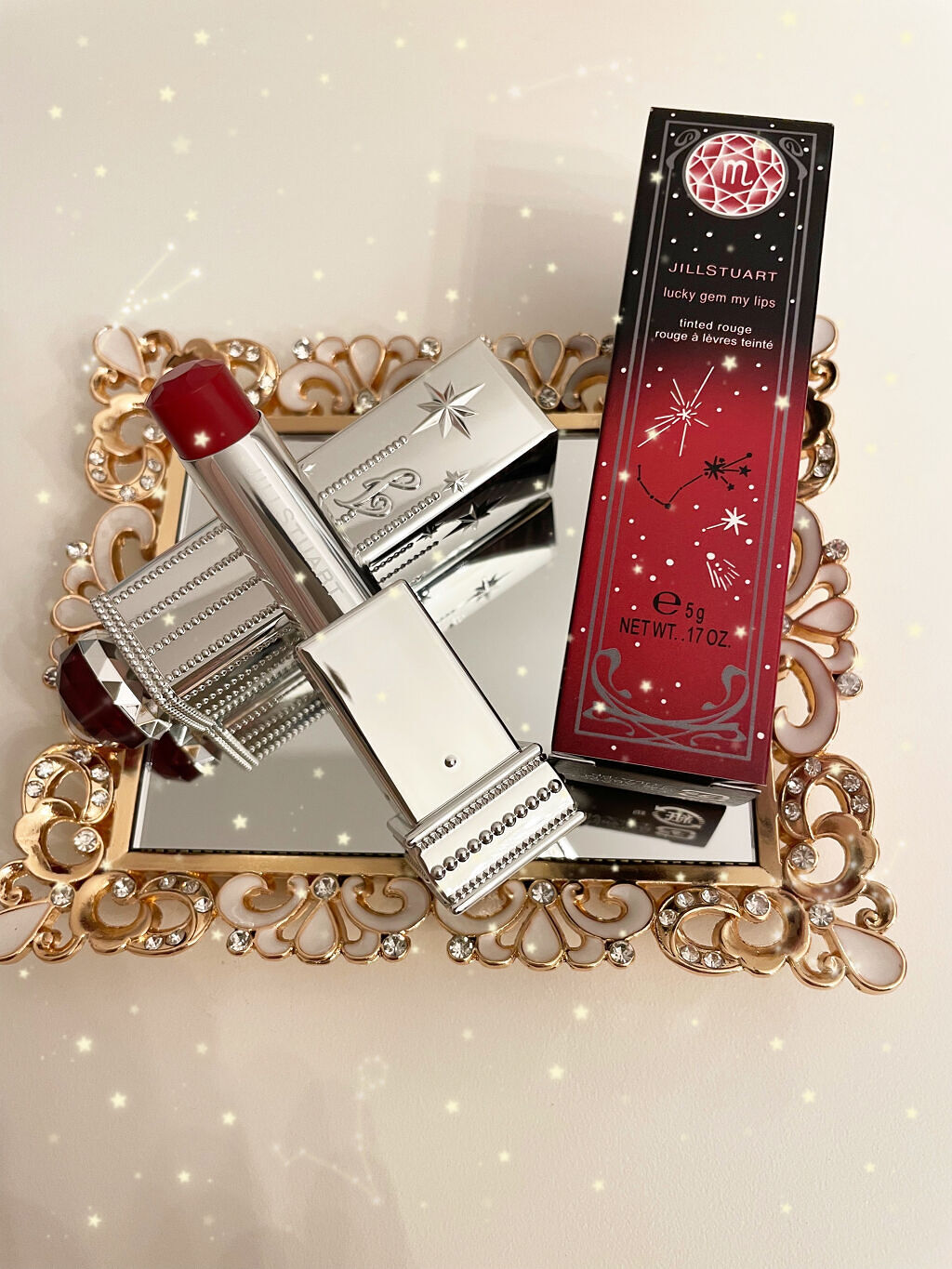 ラッキージェム マイリップス/JILL STUART/口紅を使ったクチコミ（1枚目）