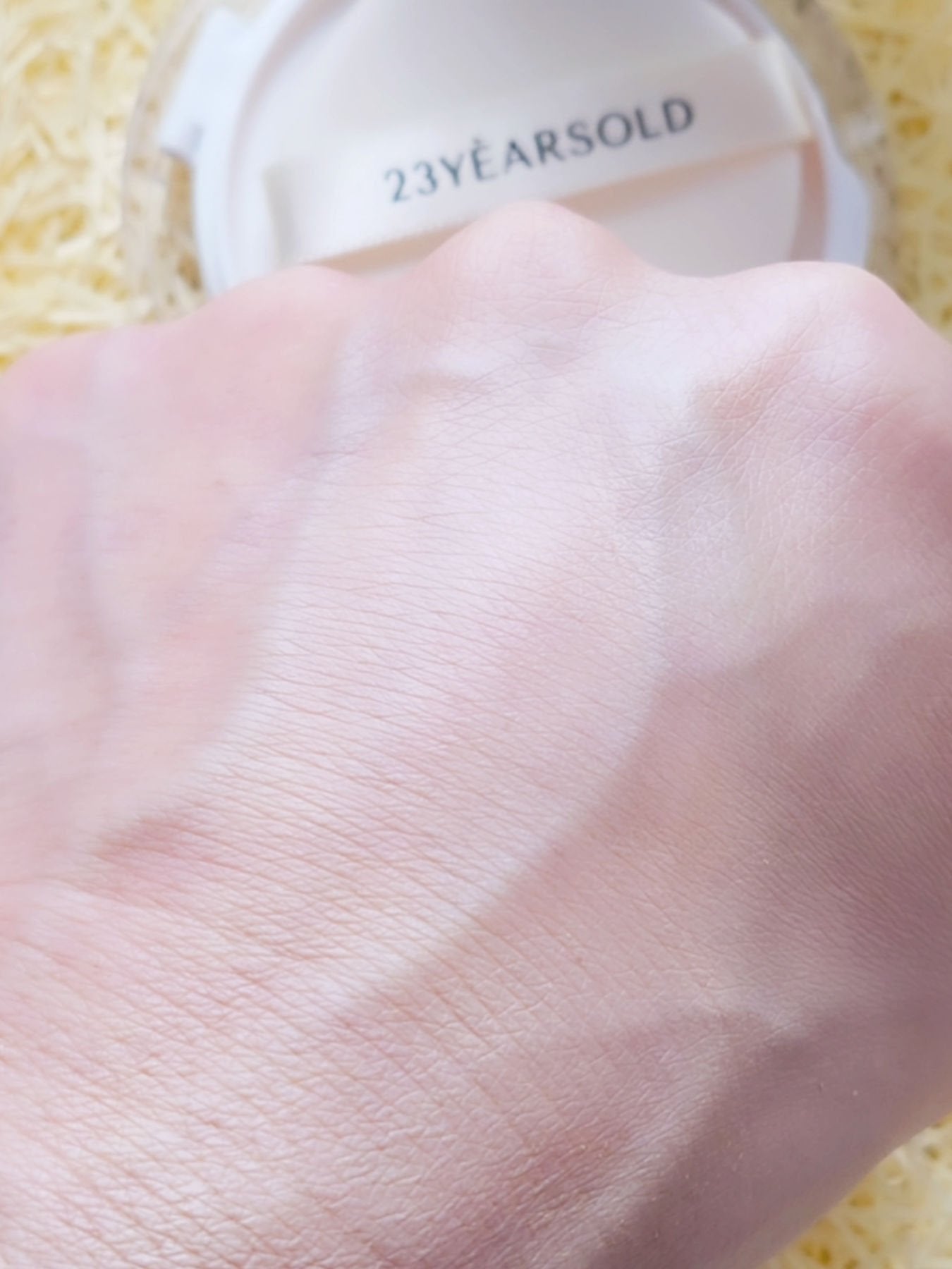 ハートリーフシーンカバークッション/23years old/クッションファンデーションを使ったクチコミ(5枚目)